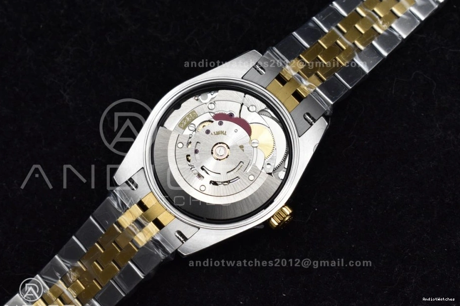 Dial Black Soft 316L 278273 Bracelet 31 GSF YG President Stick on Ladies Markers DateJust 561 Steel 0117